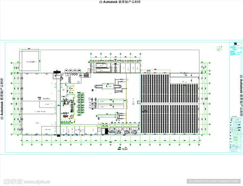 食品廠布局圖設計圖 施工圖紙